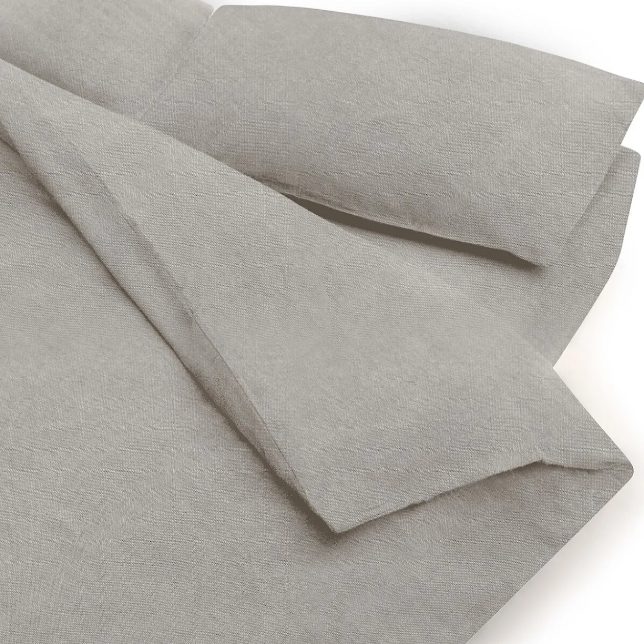 Draps De Lit^Muji Housse de couette en coton délavé ‐ 260 x 220 cm
