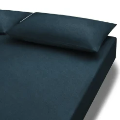 Draps De Lit^Muji Housse de couette en coton délavé ‐ 240 x 220 cm