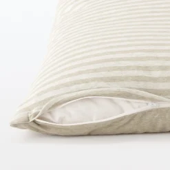 Draps De Lit^Muji Housse de couette en jersey de coton ‐ 210 x 210 cm