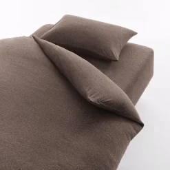 Draps De Lit^Muji Housse de couette en jersey de coton ‐ 150 x 210 cm