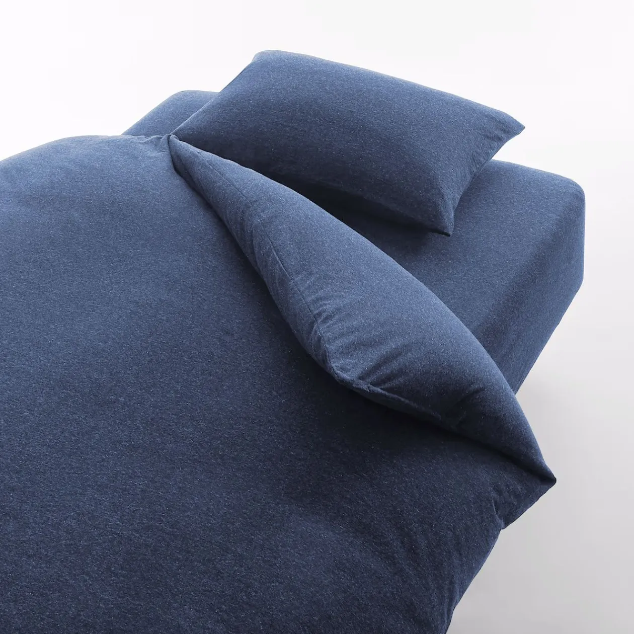 Draps De Lit^Muji Housse de couette en jersey de coton ‐ 150 x 210 cm