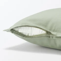 Coussins Et Plaids^Muji Housse de coussin en coton Oxford  55 x 59 cm