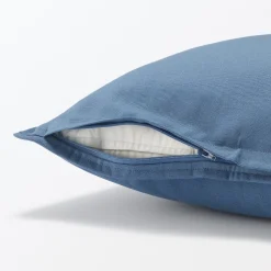 Coussins Et Plaids^Muji Housse de coussin en coton Oxford  55 x 59 cm