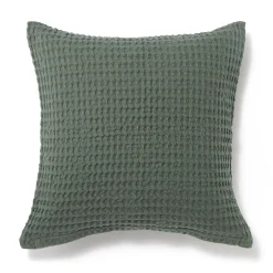 Coussins Et Plaids^Muji Housse de coussin gaufrée en coton biologique lavé