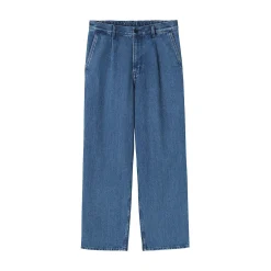 Pantalons Et Shorts^Muji Jean coupe droite en denim mélangé kapok pour homme