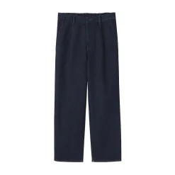 Pantalons Et Shorts^Muji Jean coupe droite en denim mélangé kapok pour homme