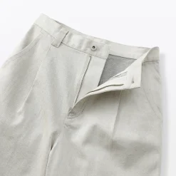 Pantalons, Jupes Et Shorts^Muji Jean en coton recyclé pour femme Blanc Cassé