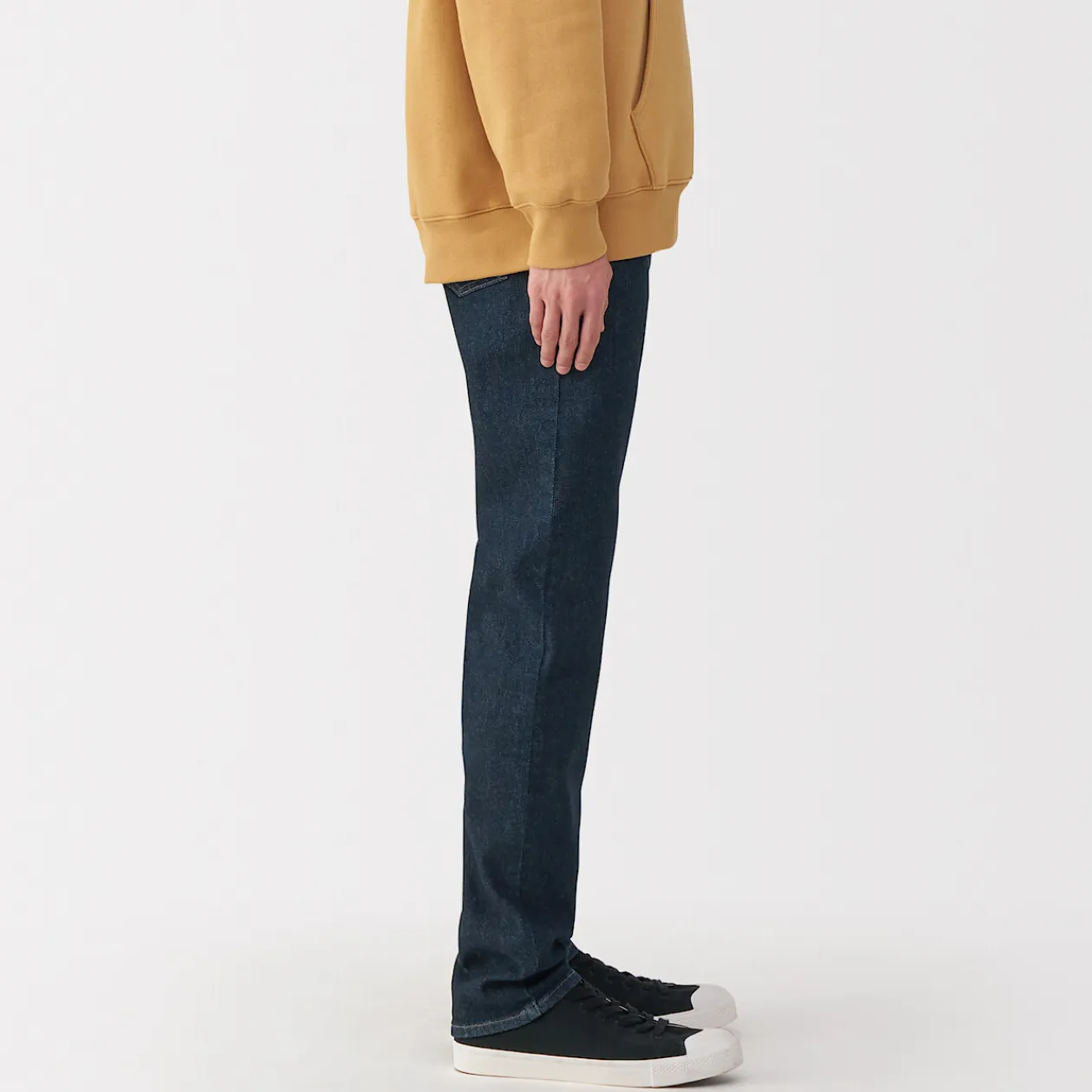 Pantalons Et Shorts^Muji Jean slim en denim extensible pour homme ‐ Indigo