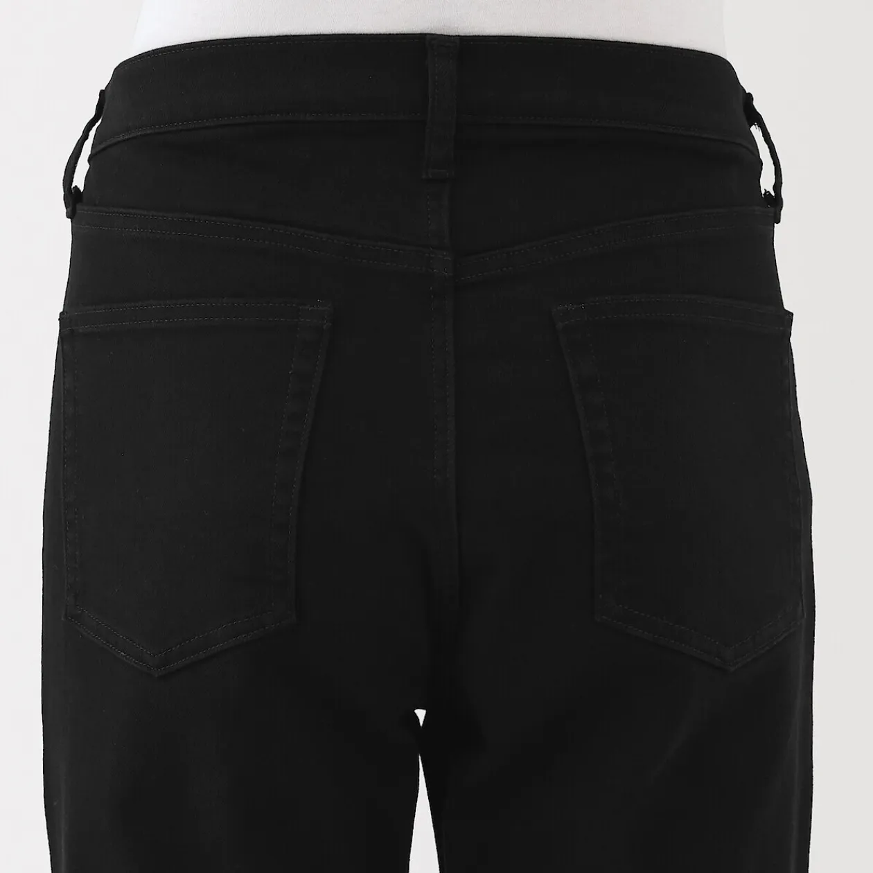 Pantalons Et Shorts^Muji Jean slim en denim extensible pour homme ‐ Noir