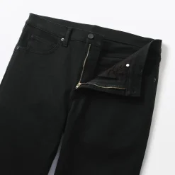 Pantalons Et Shorts^Muji Jean slim en denim extensible pour homme ‐ Noir