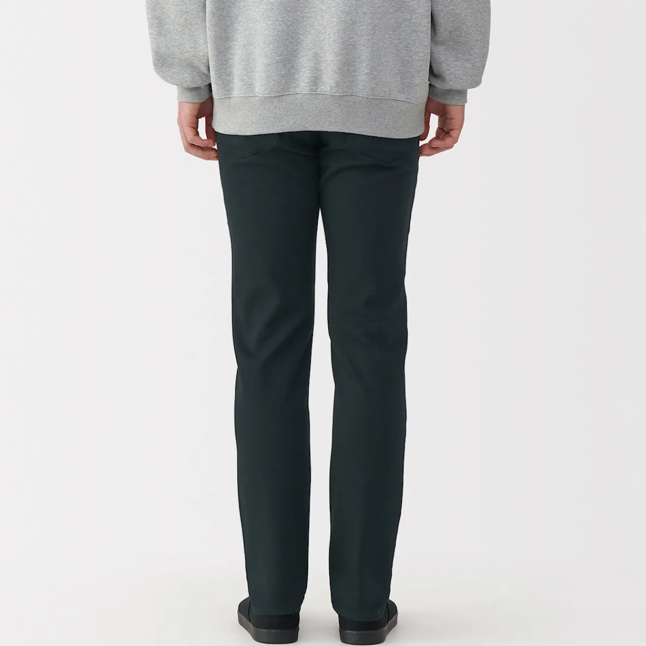 Pantalons Et Shorts^Muji Jean slim en denim extensible pour homme ‐ Noir