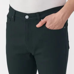 Pantalons Et Shorts^Muji Jean slim en denim extensible pour homme ‐ Noir