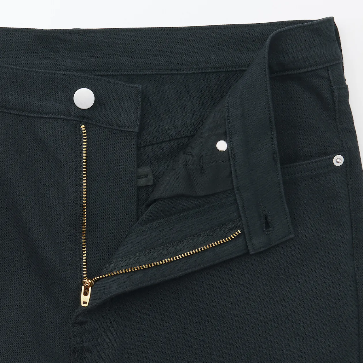 Pantalons Et Shorts^Muji Jean slim en denim extensible pour homme ‐ Noir