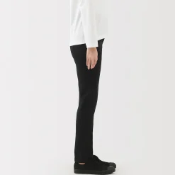 Pantalons, Jupes Et Shorts^Muji Jean slim en denim stretch pour femme ‐ Noir
