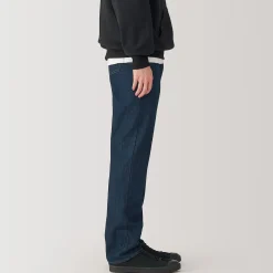 Pantalons Et Shorts^Muji Jeans à Jambe Droite en Mélange de Kapok pour homme