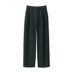 Pantalons, Jupes Et Shorts^Muji Jeans en washi et denim pour femme Gris Foncé