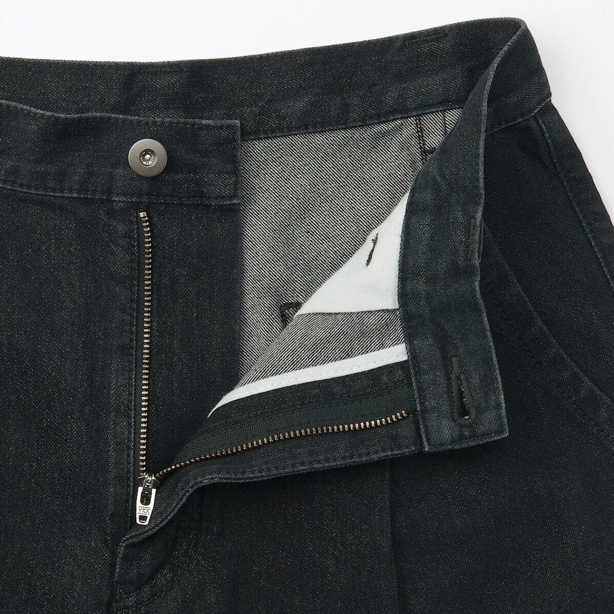 Pantalons, Jupes Et Shorts^Muji Jeans en washi et denim pour femme Gris Foncé