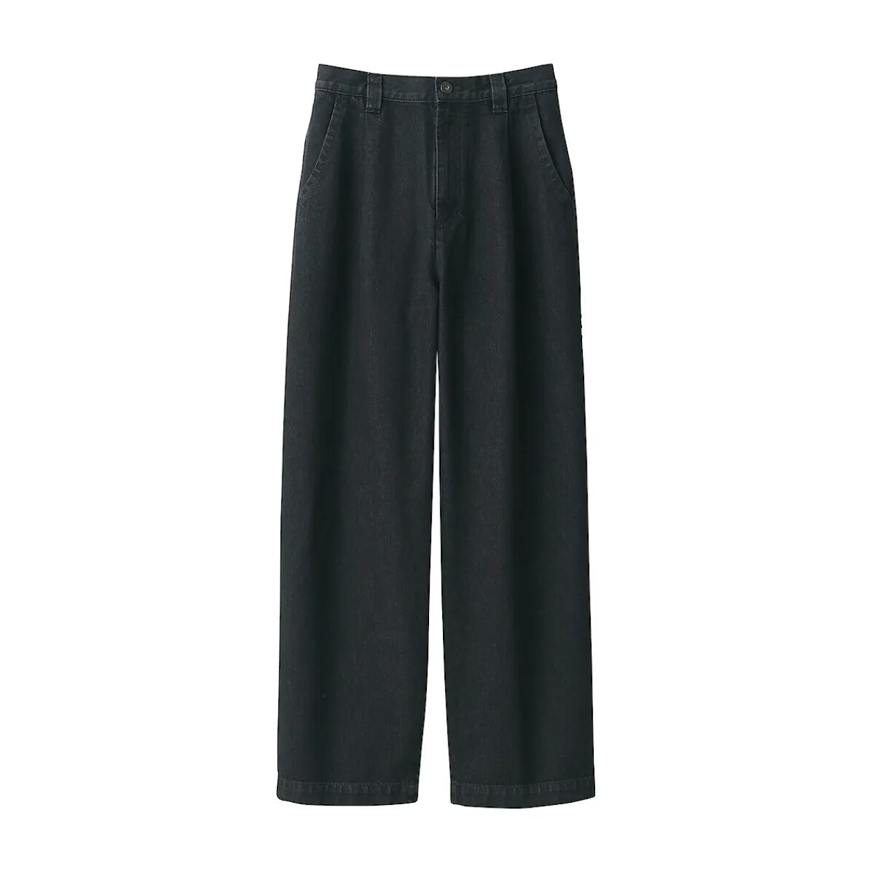 Pantalons, Jupes Et Shorts^Muji Jeans en washi et denim pour femme Gris Foncé