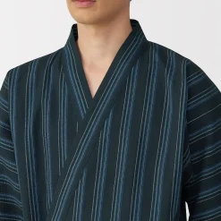 Pyjamas Et Vêtements D'Intérieur|Pyjamas Et Vêtements D'Intérieur^Muji Jinbei en coton Shijira unisexe