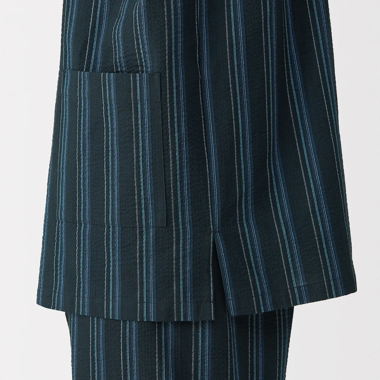 Pyjamas Et Vêtements D'Intérieur|Pyjamas Et Vêtements D'Intérieur^Muji Jinbei en coton Shijira unisexe