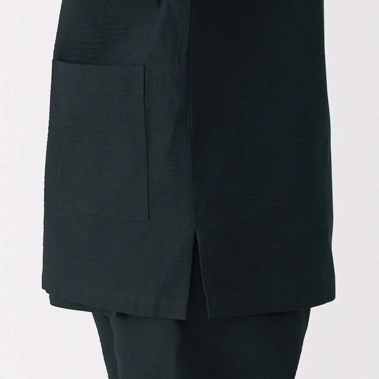 Pyjamas Et Vêtements D'Intérieur|Pyjamas Et Vêtements D'Intérieur^Muji Jinbei en coton Shijira unisexe