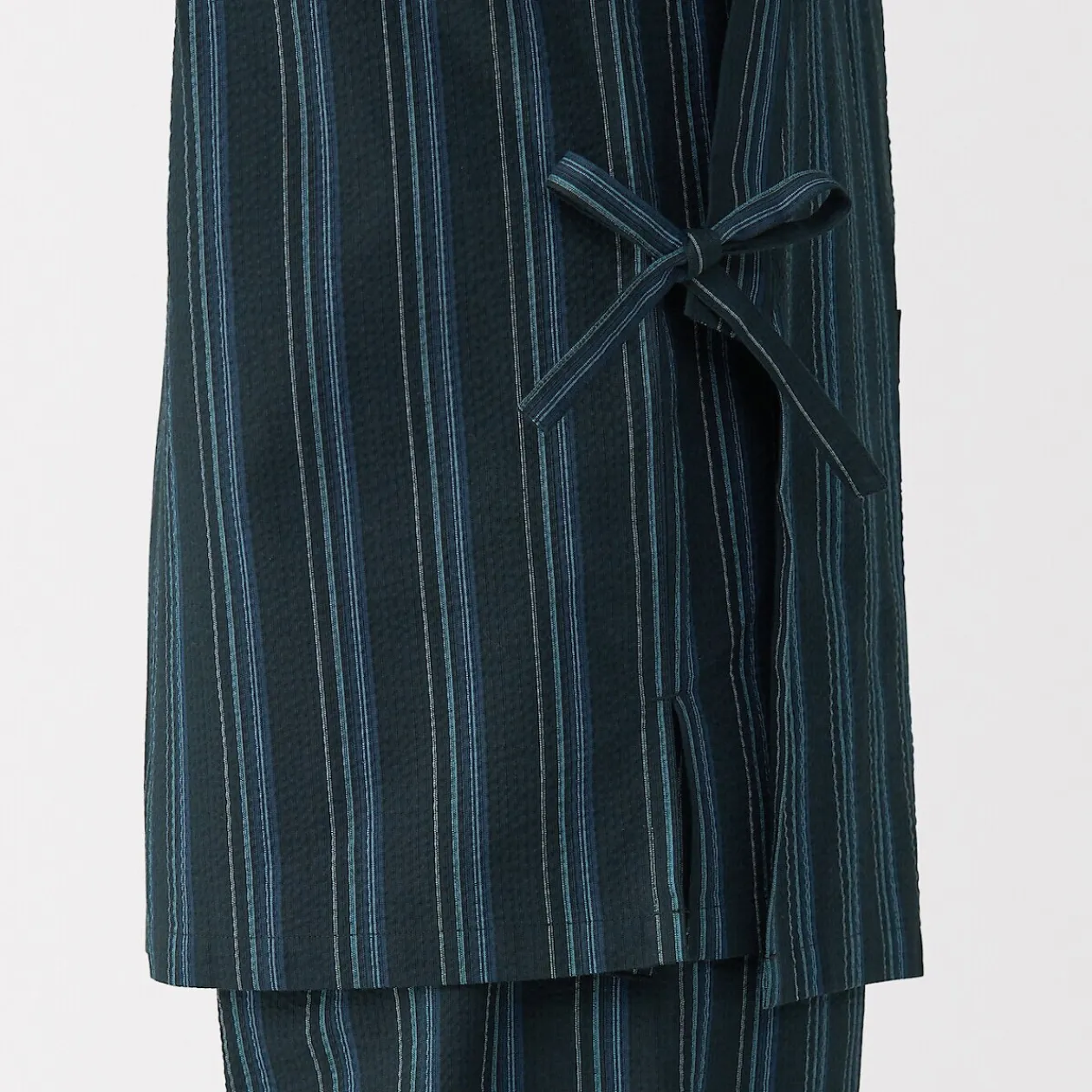 Pyjamas Et Vêtements D'Intérieur|Pyjamas Et Vêtements D'Intérieur^Muji Jinbei en coton Shijira unisexe