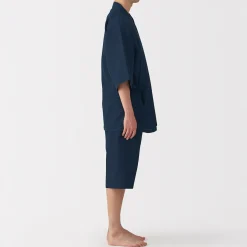 Pyjamas Et Vêtements D'Intérieur|Pyjamas Et Vêtements D'Intérieur^Muji Jinbei en lyocell gaufré unisexe