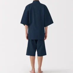 Pyjamas Et Vêtements D'Intérieur|Pyjamas Et Vêtements D'Intérieur^Muji Jinbei en lyocell gaufré unisexe