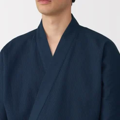 Pyjamas Et Vêtements D'Intérieur|Pyjamas Et Vêtements D'Intérieur^Muji Jinbei en lyocell gaufré unisexe