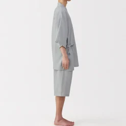 Pyjamas Et Vêtements D'Intérieur^Muji Jinbei en lyocell gaufré unisexe