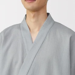 Pyjamas Et Vêtements D'Intérieur^Muji Jinbei en lyocell gaufré unisexe