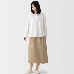 Pantalons, Jupes Et Shorts^Muji Jupe midi à la coupe confortable en coton délavé pour femme
