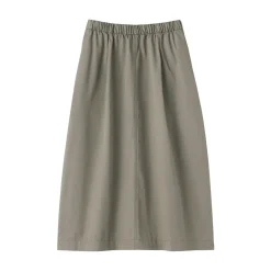 Pantalons, Jupes Et Shorts^Muji Jupe midi à la coupe confortable en coton délavé pour femme