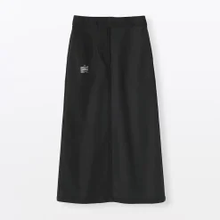 Pantalons, Jupes Et Shorts^Muji Jupe midi coupe droite avec motif de chevrons et en coton pour femme