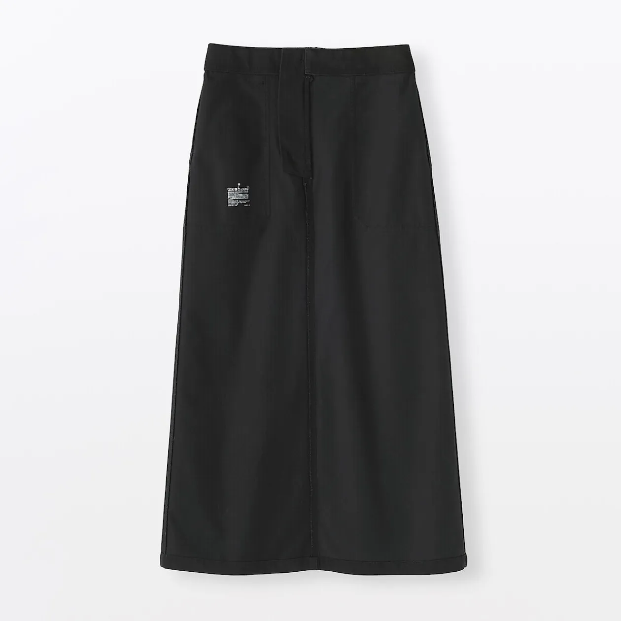 Pantalons, Jupes Et Shorts^Muji Jupe midi coupe droite avec motif de chevrons et en coton pour femme