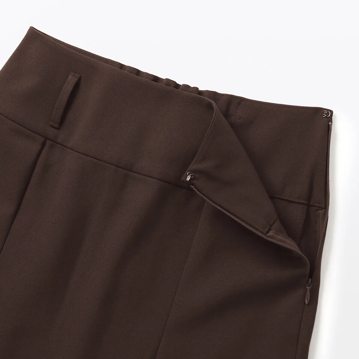 Pantalons, Jupes Et Shorts^Muji Jupe midi plissée en sergé de polyester pour femme