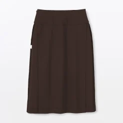 Pantalons, Jupes Et Shorts^Muji Jupe midi plissée en sergé de polyester pour femme