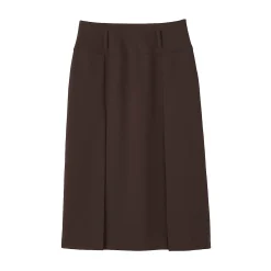 Pantalons, Jupes Et Shorts^Muji Jupe midi plissée en sergé de polyester pour femme