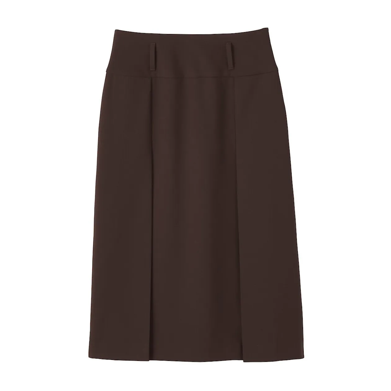 Pantalons, Jupes Et Shorts^Muji Jupe midi plissée en sergé de polyester pour femme