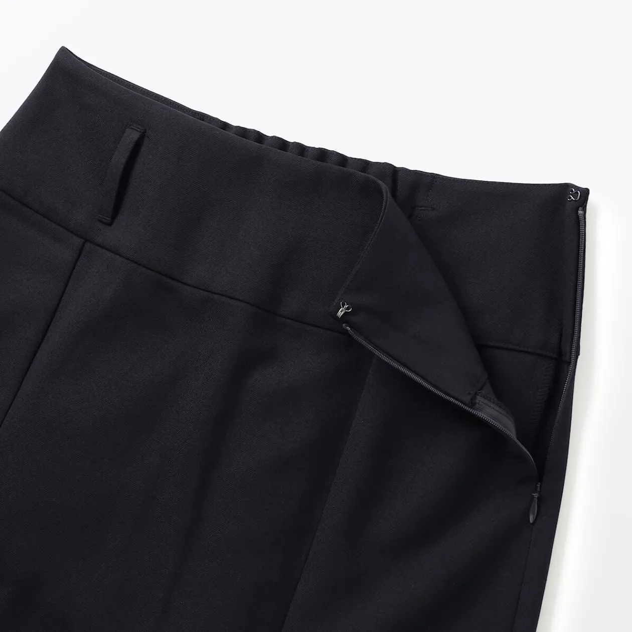 Pantalons, Jupes Et Shorts^Muji Jupe midi plissée en sergé de polyester pour femme