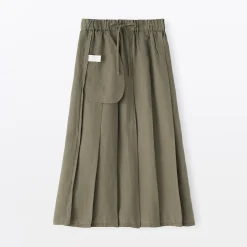 Pantalons, Jupes Et Shorts^Muji Jupe plissée en lin et lyocell pour femme