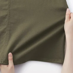 Pantalons, Jupes Et Shorts^Muji Jupe trapèze en chino extensible pour femme
