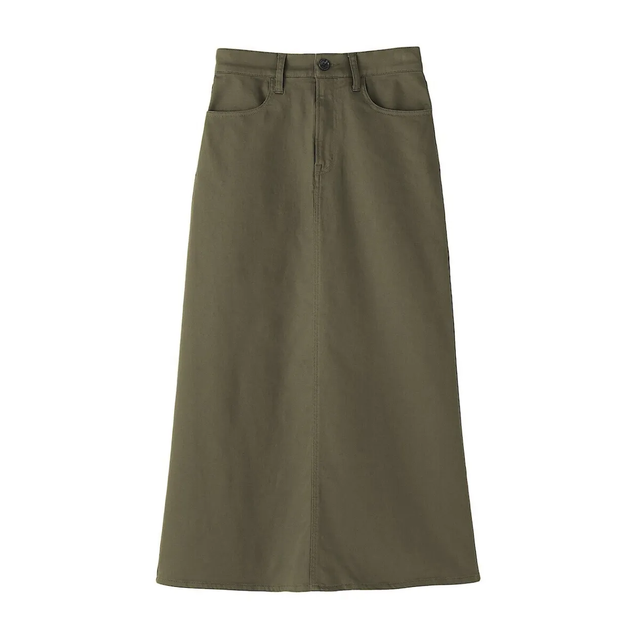 Pantalons, Jupes Et Shorts^Muji Jupe trapèze en chino extensible pour femme
