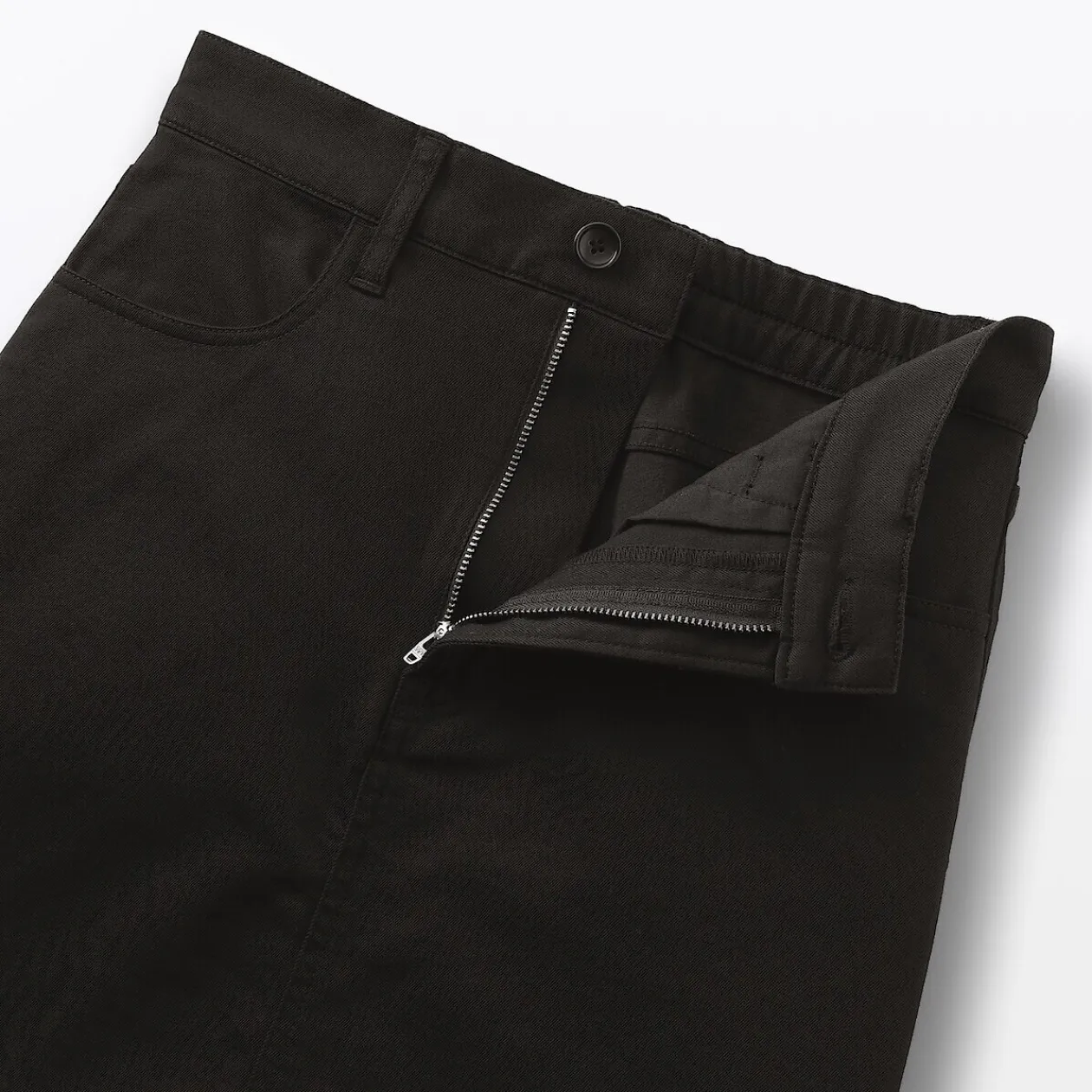 Pantalons, Jupes Et Shorts^Muji Jupe trapèze en chino extensible pour femme