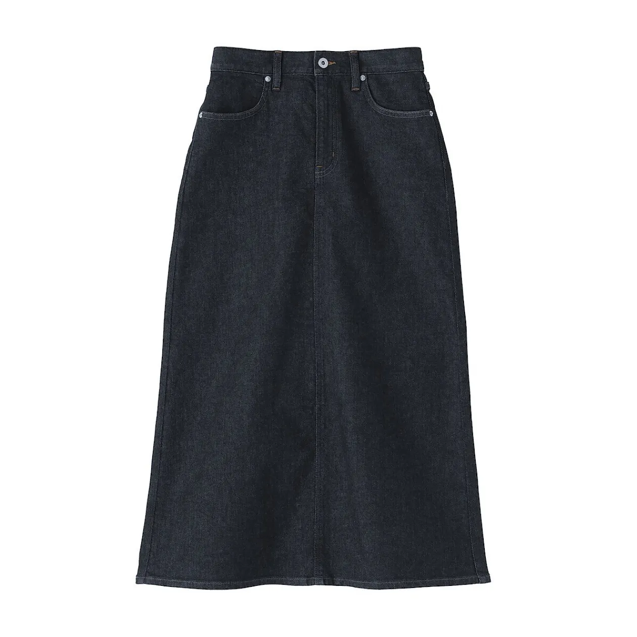 Pantalons, Jupes Et Shorts^Muji Jupe trapèze en denim extensible pour femme