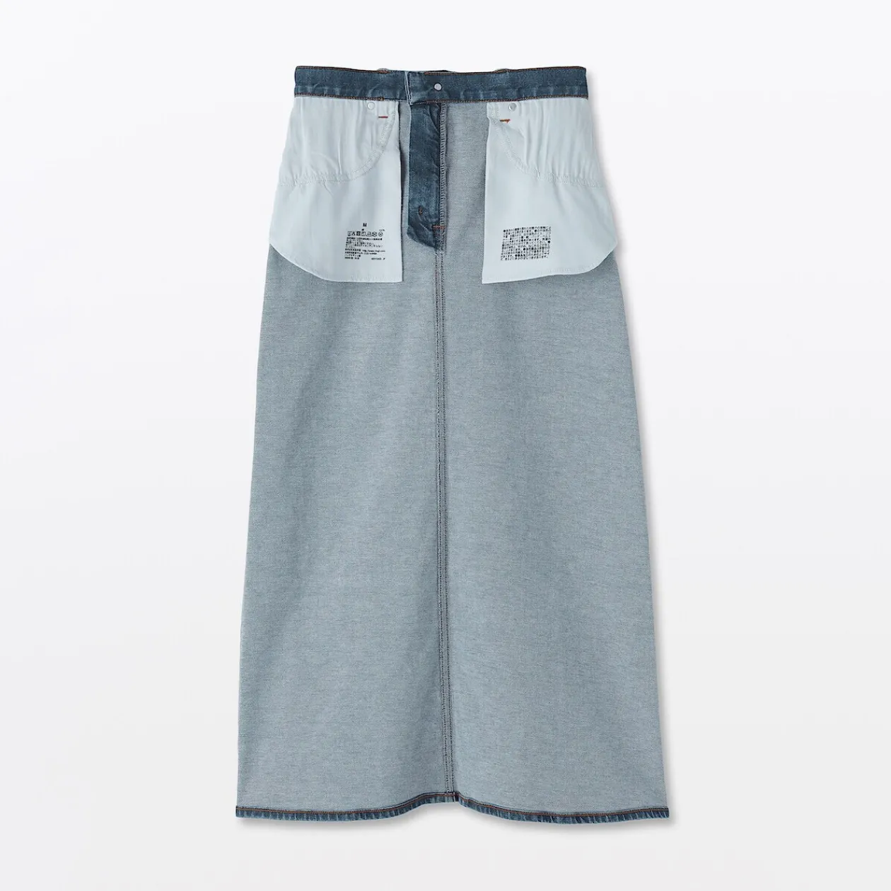 Pantalons, Jupes Et Shorts^Muji Jupe trapèze en denim extensible pour femme