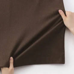 Pantalons, Jupes Et Shorts^Muji Jupe évasée en stretch brossé pour femme