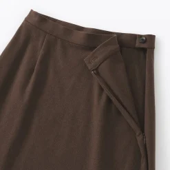 Pantalons, Jupes Et Shorts^Muji Jupe évasée en stretch brossé pour femme