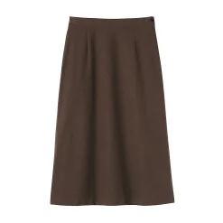 Pantalons, Jupes Et Shorts^Muji Jupe évasée en stretch brossé pour femme