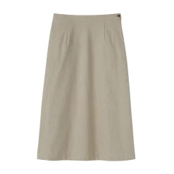 Pantalons, Jupes Et Shorts^Muji Jupe évasée en stretch brossé pour femme